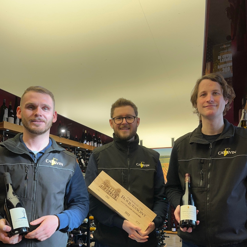 Tom, Antoine et Armand